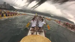 Stanley Dragon boat - BNP Paribas Troopers - 1st race Warm up race