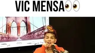 Tekashi 6ix9ine & DJ Spinking Violates Vic Mensa On Angie Martinez Radio Show 😱 [CultureStamp]