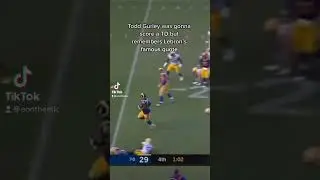 Todd Gurley was gonna score a TD but remember&rsquo;s Lebron&rsquo;s quote tiktok #shorts