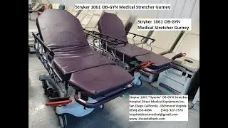 Stryker 1061 OBGYN Stretcher Gurney