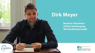 Online studieren in Emden: Dirk Meyer berichtet