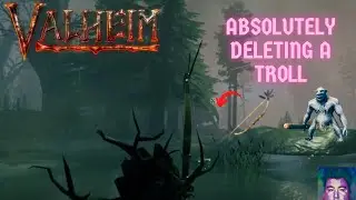 Valheim Clip - Archer Character Plus Huntsman Bow Equals Clean Snipes!!!!