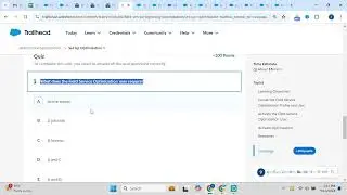 Set Up Optimization | Field Service Optimization #salesforce #trailhead