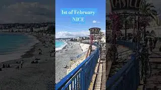 NICE French Riviera  14 degrees sunshine February winter time #wintersun  #frenchriviera #life #sea