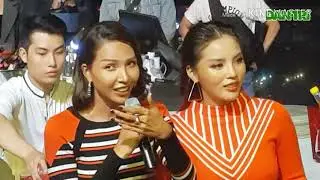 Kỳ Duyên và Minh Triệu thân mật tại họp báo Cuộc đua kỳ thú #kyduyen #minhtrieu #cuocduakythu