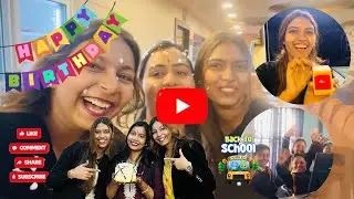 Part-1 | Birthday surprise after a hectic school schedule 🎂🥳🎈
