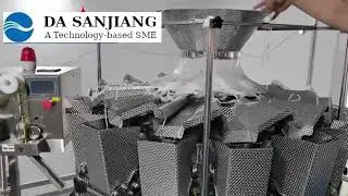 Fresh Noodle Packaging Machine With Multi-Head Automatic Weighers