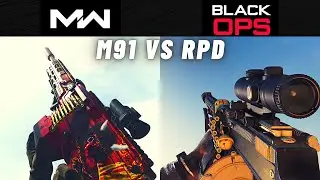 LMG's No One Talks About | MW M91 vs CW RPD | Warzone: Vanguard Season 0 | Payload Gameplay