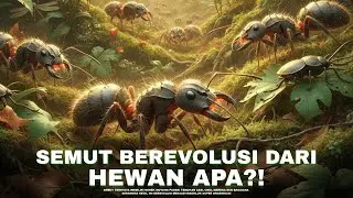 Asal Usul Semut! Perjalanan Evolusi Selama 100 Juta Tahun | #alamaya