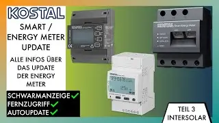 Kostal (Smart) Energy Meter Update - Alle News zu den Energy Metern - Live aus der Intersolar 2023