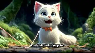 Fluffy the Kitten: A Short Bedtime Story for Kids | English Storytelling