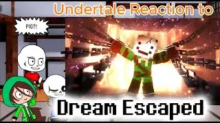 Technoblade Never Dies: DREAM PRISON BREAK | Undertale Reaction