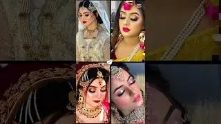 Bridal Glitter Eye Makeup Look ✨ | Wedding Makeup Tutorial 2026 #fashion #trending #glitter #video