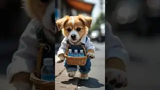 A Hardworking Puppy  Earns Money For Food 😭💔 |#ytshorts#diligentpeople#youtubeshorts#trending#viral