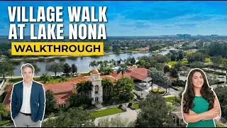 Exploring Village Walk at Lake Nona | Full Community Tour | Orlando's Medical City Community
