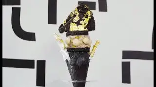 Black Panther-Inspired Ice Cream