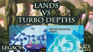 Чемпион MTG 90-х с картами Lands против Turbo Dark Depths [MTG Legacy]