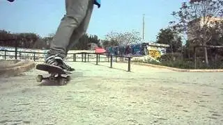 Few Skate Tricks At Tavros Skatepark