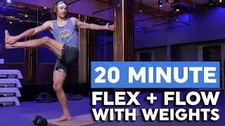 20 Minute Advanced Flex + Flow #Yoga with Weights