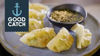 GOOD CATCH Plant-based Tuna and Pea Gyoza 1min Recipe Video