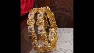 latest and beautiful gold bangles and Kara design