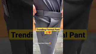 😍Ankle Length Formal Pant❤🔥| Lycra Formal Pant | Trending Formal Pant | Formal Pant #Shorts #Formal