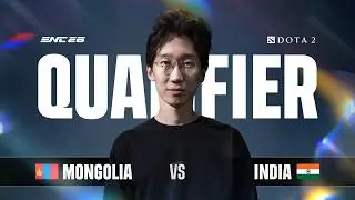 [Dota 2] Mongolia vs India | Esports Nations Cup: Dota 2 Qualifier | Group Stage