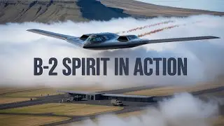 B-2 Spirit Stealth Bomber in Action | USAF Agile Combat Employment & NATO Readiness