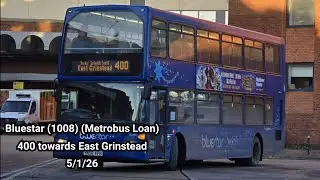 Loan! Bluestar: Scania Omnidekka DC9 9.3L/ZF YN56 FFR (1008)