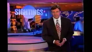 Sightings TV show 1994 VHS - Area 51, Animal Psychic, Ice Circles, Psychic Detectives, Abductees