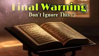 Don't Ignore This Message ✨ | Quran Guidance | Hadis | ISLAM | TW - 390🌷