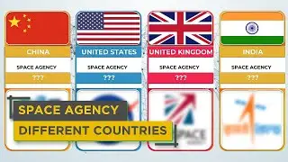 Space Agencies From Different Countries | 🚀👨&zwj;🚀🌎| Space Agency From Each Countries | Comparison Video