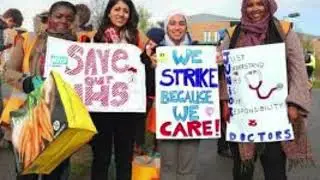 UK Doctors Plan  Strike  Over Pay. NHS Disruption Feared. Talks continue