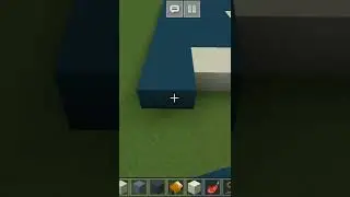 i made Facebook meta logo in my world l #shorts #gamingeffect #minecraft #lokicraft5 #facebook #meta