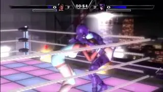 Rumble Roses XX: Part 1 - Catwoman VS Doctor - Dumpster Gameplay