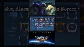 Alucad legend skin avatar border free? 💀🤔 | #Mlbb #alucard #alucardlegend #mlbbbug #legendskin