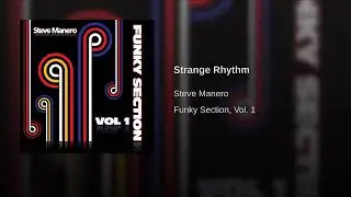 STEVE MANERO &bull;Strange Rhythm (Funky Section Vol. 1)