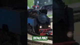 Prototyp TKt48 Piko w ruchu #piko #h0 #pociag #modelarstwo #modelbahn #tkt48 #nowość #2025