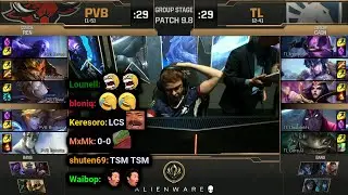 PVB vs TL | 2019 MSI Groups Day 4 | Twitch VOD with Chat