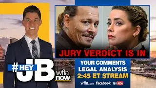BREAKING: DEPP-HEARD VERDICT | Jury Reads Decision in Johnny Depp, Amber Heard Trial | #HeyJB Live