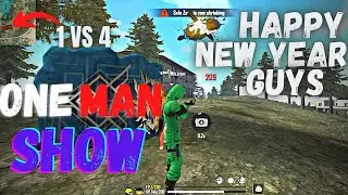 HAPPY NEW YEAR ❤️ - ONE MAN SHOW - Garena Free Fire #weekendgamer #totalgaming #onetapheadshot #gyan