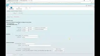 Create Travel Request