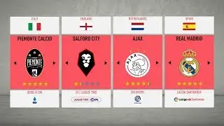 FIFA 20: 10 лучших команд для режима карьеры FIFA 20