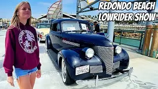LOWERIDER CLASSIC CARS REDONDO BEACH PIER [4K] Walking Tour 🔥🔥