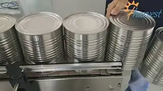 Large Can Rice Packaging Line: Automatic Weighing Filling and Sealing Machine for Bulk Grains