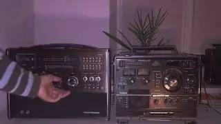 Sony CRF 330K vs National Panasonic RF 8000 SW & MW