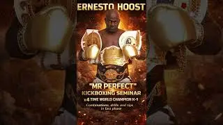 #0 Poster  -  Ernesto &ldquo;Mr Perfect&rdquo; Hoost &ndash; Kickboxing Seminar