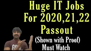 Hiring for Fresher's 2020 , 2021,2022 Pass out | off campus Drives for fresher | #byluckysir