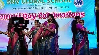 SNV GLOBAL SCHOOL | annualday celebration 2025 students vs teachers performance