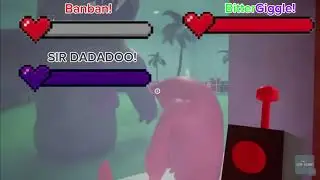 Garten of banban (ALL FIGHTS AND BATTLES WITH HEALTH BARS!)